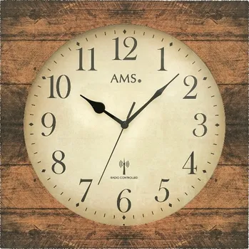 Hodiny Designové nástěnné hodiny 5550 AMS řízené rádiovým signálem 34cm