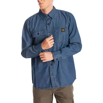 pracovní blůza Rica Lewis Košile džínová RICA MATT, modrá, vel. XXL
