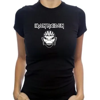 IRON MAIDEN-Book Of Souls dámské tričko L Bílá