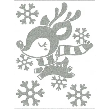 Engross Reflexní nažehlovací obrázky Sob s vločkami