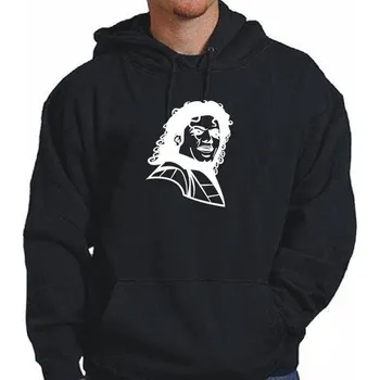 Pánská mikina mikina s kapucí MICHAEL JACKSON Černá L