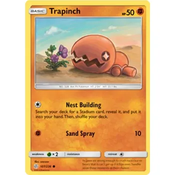 Sběratelská karetní hra Trapinch 107/236 - Cosmic Eclipse Typ karty: Non-Holo