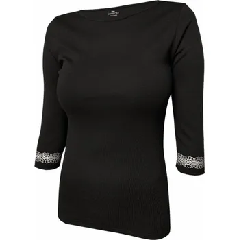 Dámské tričko Dámské tričko, 3/4 rukáv KABENA 801 černá L