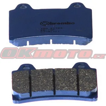 Brzdová destička Brembo (Itálie) Zadní brzdové destičky Brembo - Yamaha XV ROAD STAR WARRIOR 1700ccm - 02>