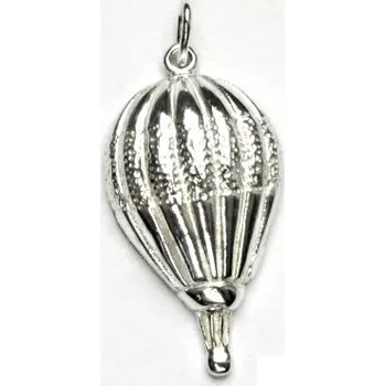 Přívěsek Stříbrný přívěsek balón - P397 (Stříbrný horkovzdušný balon)