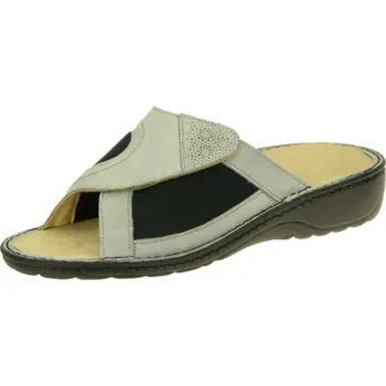 Dámské pantofle Dámské kožené pantofle Rega Shoes X497 Velikost: 38