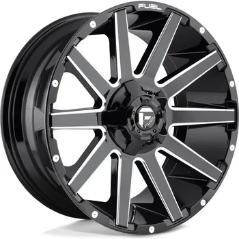 Alu kolo Fuel D615 CONTRA disk 20x9 6x135/6x139.7 106.1 ET20, Gloss black