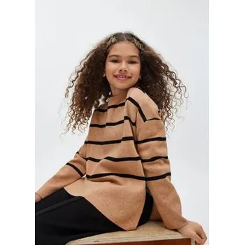 Dívčí oblečení dívčí pruhovaný svetr oversize Mayoral 7305-27 velikost 164