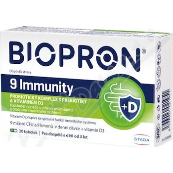 Biopron Imunita probiotika + vitamin D tob.30