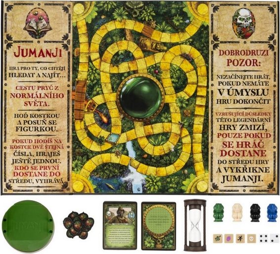 foto Desková hra Spin Master Jumanji CZ