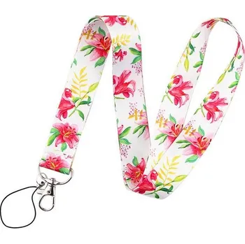 Roztomilý popruh na krk s karabinou - 18