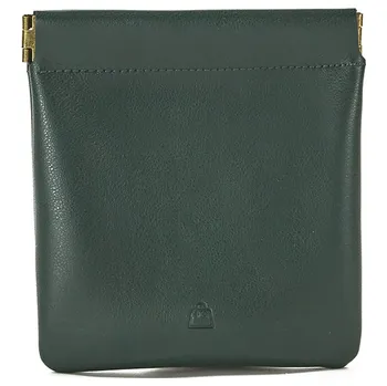 Elegantní peněženka z umělé kůže - tmavozelený