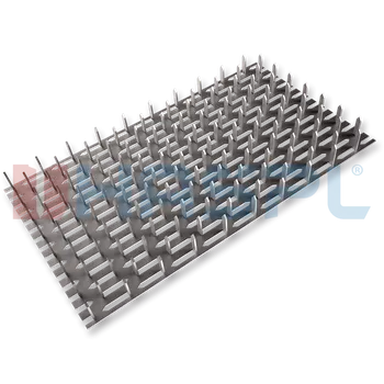 Tesařské kování Hašpl 7477 styčníková deska s hroty 210 x 10 x 24 x 1 mm