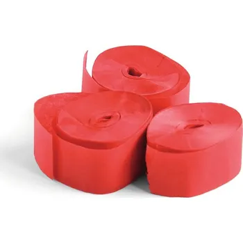 Konfeta Tcm Fx pomalu padající konfety-serpentýny 10mx1.5cm, červené, 32x