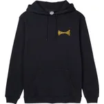 Mikina Independent Carved Span Hood black M