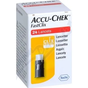 Diagnostický test Accu Chek Fastclix lancets 24ks