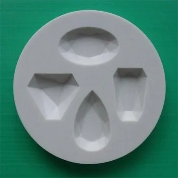 Drahokamy silikonová forma