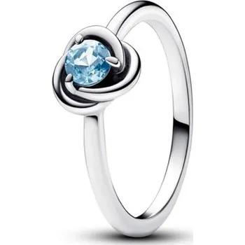 Prsten Prsten PANDORA Mořsky modrý kruh věčnosti 58 192993C03-58