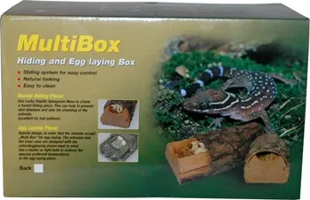 Dekorace do terária Lucky Reptile Multi Box kůra 45 x 25 x 23 cm