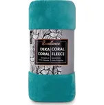 TipTrade s.r.o. Deka Coral mikroplyš 150x200 cm Barva: tyrkysová