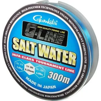GAMAKATSU G-line salt water 0,28mm300m Modrý