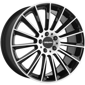 Alu kolo CARMANI Alu Kola Carmani 17 Fritz 8x18 5x120 ET35 Black Polish 72.6