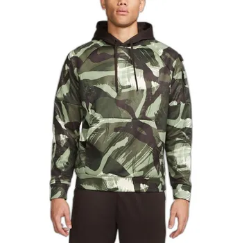 Pánská mikina Mikina kapucí Nike Therma-FIT Men s Allover Camo Fitness Hoodie dq6949-220 Velikost M