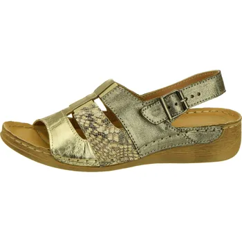 Dámské sandále Elegantní kožené sandály Rega Shoes X331 Velikost: 37