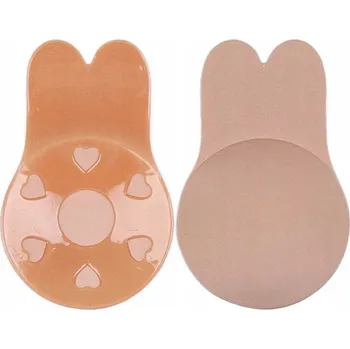Vložka do podprsenky Vložky zvedající poprsí s efektem push-up, nálepky na bradavky, vel. 13cm, par (✔️ Díky absenci ramínek a zapínání na zádech je samonosná podprsenka ideální pro oblečení s odkrytými zády, rameny nebo hlubokým výstřihem, nenahraditelná pro obtížné střihy.