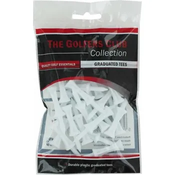 Golfová tyčka The Golfers Club Collecition Step plastová týčka, 31mm, 25ks