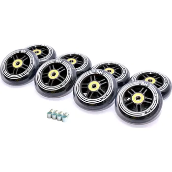 Kolečko k in-line bruslím In-line sada koleček BH 84mm 84A 8ks + 16ks ložisek ABEC 9 + spacery