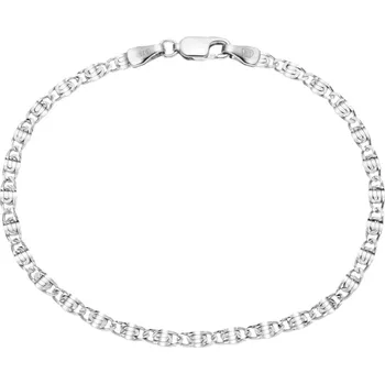 Náramek Bealio BEALIO Stříbrný náramek VALENTÝNKA twist Délka náramku: 18 cm 03-01877-1690