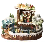 ACA Lighting X0309 vesnice s bruslaři…