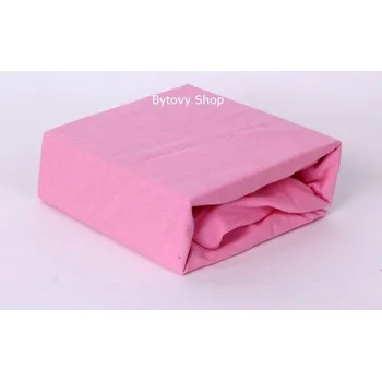 Prostěradlo Dětské prostěradlo jersey Velikost: 60x120cm, varianta: růžová