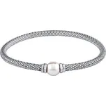 Stříbrný náramek Kamali s pravou přírodní perlou STF7034BPW