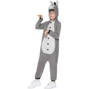 Karnevalový kostým Funiglobal - Overalový kostým oslík pro děti - 5-6 years