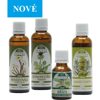 Přírodní produkt Naděje - Doplněk z bylin pro zdravé trávení NK40 175 ml