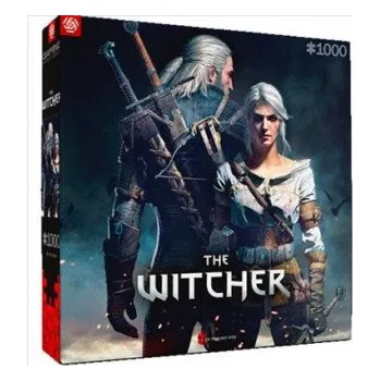 Puzzle Zaklínač Puzzle - Geralt and Ciri 1000 dílků (Good Loot)