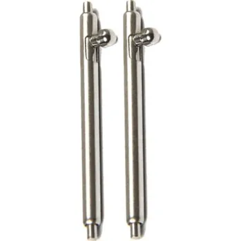 Příslušenství k chytrým hodinkám eses Náhradní pružinové osičky k řemínkům - Stříbrné, 18 mm (1,5 mm), 2 kusy