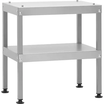 Zahradní gril vidaXL Stolek na udírnu 40 x 28 x 44,5 cm pozinkovaná ocel [364747]