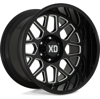 Alu kolo XD 849 GRENADE 2 disk 20x10 6x139.7 106.1 ET-18, Gloss black