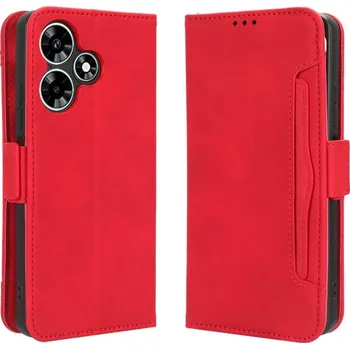 Příslušenství pro tablet VSECHNONAMOBIL 65508 SLOT Peněženkový obal pro Infinix Hot 30 červený