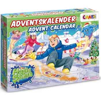 sliz Craze Toys Magic Slime kreativní adventní kalendář