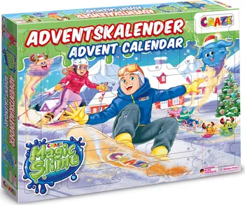 sliz Craze Toys Magic Slime kreativní adventní kalendář