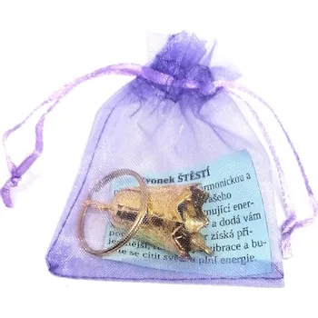 Dárkově balený zvoneček štěstí – symbol štěstí a ochrany