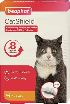 Antiparazitikum pro kočku Beaphar CatShield obojek pro kočky 35 cm