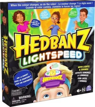 Desková hra Spin Master Hedbanz Lightspeed