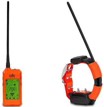 elektrický obojek Dogtrace Dog GPS X25T obojek 70 cm/25 mm oranžový + vysílač
