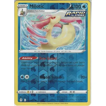 Společenská hra Pokémon karta Milotic 038/203 Reverse Holo