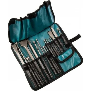 Příslušenství k vrtačce Makita D-53073 17-ti dílná sada vrtáků a sekáču SDS+